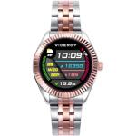 Relojes bicolor de acero de pulsera rebajados con notificaciones con medidor de distancia brazalete para multi-sport Viceroy para mujer 