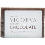 Vicorva | Jabón Sólido Chocolate Pastilla 100 gr | Limpia y Protege| Hecho en España | Ingredientes naturales | Producto Orgánico | Jabón Natural