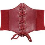 Disfraces rojos de sintético medievales vintage Talla Única para mujer 
