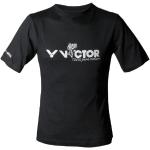 Camisetas negras de algodón de balonmano Victor talla M para hombre 