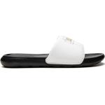 Sandalias blancas de goma con logo Nike Victori One para mujer 