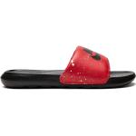 Sandalias rojas de goma con logo Nike Victori One para mujer 