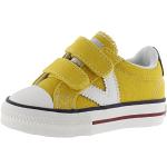 Sneakers bajas amarillos de algodón rebajados informales Victoria talla 24 para mujer 