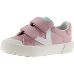 Sneakers rosas de algodón con velcro rebajados informales Victoria talla 33 infantiles 