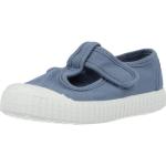 Sneakers azules de goma con velcro Victoria talla 23 infantiles 