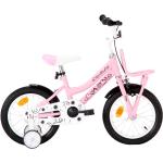 Bicicletas infantiles rosas acolchadas vidaXL para niño 
