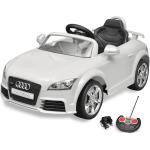vidaXL Coche de juguete con mando blanco modelo Audi TT RS