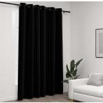 Accesorios negros para cortinas opacos vidaXL 