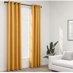 Accesorios amarillos para cortinas opacos vidaXL 