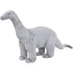Figuras grises de acero de animales de dinosaurios vidaXL 