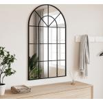 Espejos negros de vidrio de baño minimalista vidaXL 