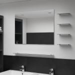 Espejos de baño con marco minimalista vidaXL 