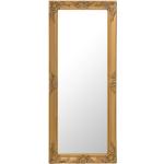 Espejos dorados de madera de baño biselados vintage vidaXL 