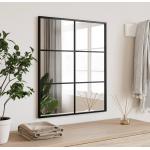 Espejos negros de vidrio de baño minimalista vidaXL 