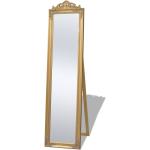 Espejos dorados de madera de pie con marco barrocos vidaXL 