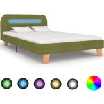 Colchones & camas verdes de tela vidaXL 120x200 