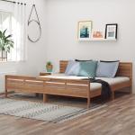 vidaXL Estructura de cama de madera de teca maciza 200x200 cm