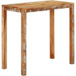 Mesas auxiliares multicolor de madera de mango rústico vidaXL de materiales sostenibles 