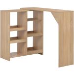 Mesas marrones de madera de cocina  modernas vidaXL de contrachapado 