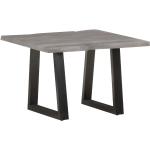 Mesas grises de acacia de madera  vintage vidaXL 