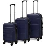 Set de maletas azules con mango telescópico vidaXL 