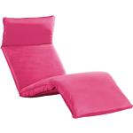 Tumbonas rosas de tela de relax  plegables vidaXL 
