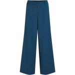 Pantalones acampanados azules de viscosa rebajados de otoño Vila talla XS para mujer 