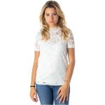 Camisetas blancas de poliamida con encaje  de verano tallas grandes de encaje Vila talla XXL para mujer 