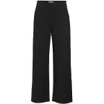 Pantalones negros de jersey de tela Vila talla XL para mujer 
