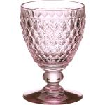 Copas rosas de vidrio de agua aptas para lavavajillas rústico Villeroy & Boch Boston 