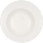 Platos blancos de porcelana de pasta aptos para lavavajillas Villeroy & Boch Flow 30 cm de diámetro 