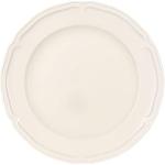 Platos blancos de porcelana de porcelana rebajados aptos para lavavajillas Villeroy & Boch Manoir 26 cm de diámetro 