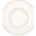 Platos blancos de acacia de porcelana modernos Villeroy & Boch 