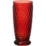 Vasos rojos de vidrio de cerveza aptos para lavavajillas rústico Villeroy & Boch 