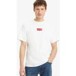 Camisetas blancas de algodón de manga corta vintage con logo LEVI´S talla L para hombre 
