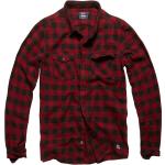 Camisas rojas de algodón vintage Vintage Industries talla XL para hombre 