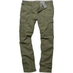 Pantalones cargo verdes de algodón rebajados vintage Vintage Industries talla S para hombre 