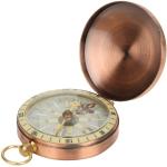 Relojes Especiales de metal impermeables con brújula vintage 