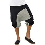 Pantalones negros de algodón de chándal hippie con tachuelas talla XL para hombre 
