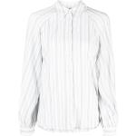 Camisas blancas de viscosa a rayas rebajadas marineras con rayas Tommy Hilfiger Sport talla XS para mujer 