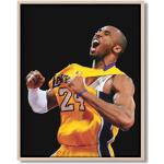 Vivegate Kobe Bryant Arte de pared de Kobe Bryant, póster de Kobe Bryant, póster de Kobe Bryant, póster de Kobe, póster de Mamba negro, arte de pared de los Lakers, póster de baloncesto, carteles