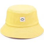 Sombreros amarillos de piel talla 58 transpirables informales talla 3XL para mujer 