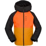 VOLCOM Breck Ins Jacket - Niño - Negro / Narnaja / Amarillo - talla 12 años- modelo 2023