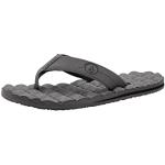Sandalias grises de poliuretano de tiras con logo Volcom talla 38,5 
