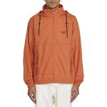Abrigos naranja con capucha  manga larga Volcom talla S para hombre 