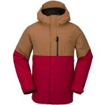 VOLCOM L Gore-tex Jacket - Hombre - Marrón / Rojo - talla S- modelo 2023