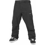 Pantalones negros de gore tex de esquí de invierno impermeables Volcom talla XL para hombre 