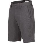 Shorts grises con logo Volcom asimétrico talla M para hombre 