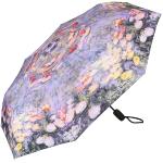 Paraguas multicolor Claude Monet floreados Von lilienfeld para mujer 