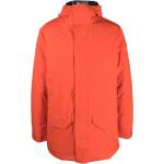 Abrigos naranja de poliester con capucha  manga larga con logo MC2 SAINT BARTH talla XL de materiales sostenibles para hombre 